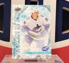 Andrei Kuzmenko 2022-23 - UD Ice Frozen in Ice Rookie Unripped Card Upper Deck